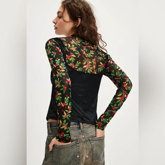 Free People Holly Layering Twosie Size XL #61 - Picture 5 of 8